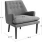 Bishilin Accent Chair, 28.5"D x 26.75"W x 31.5"H