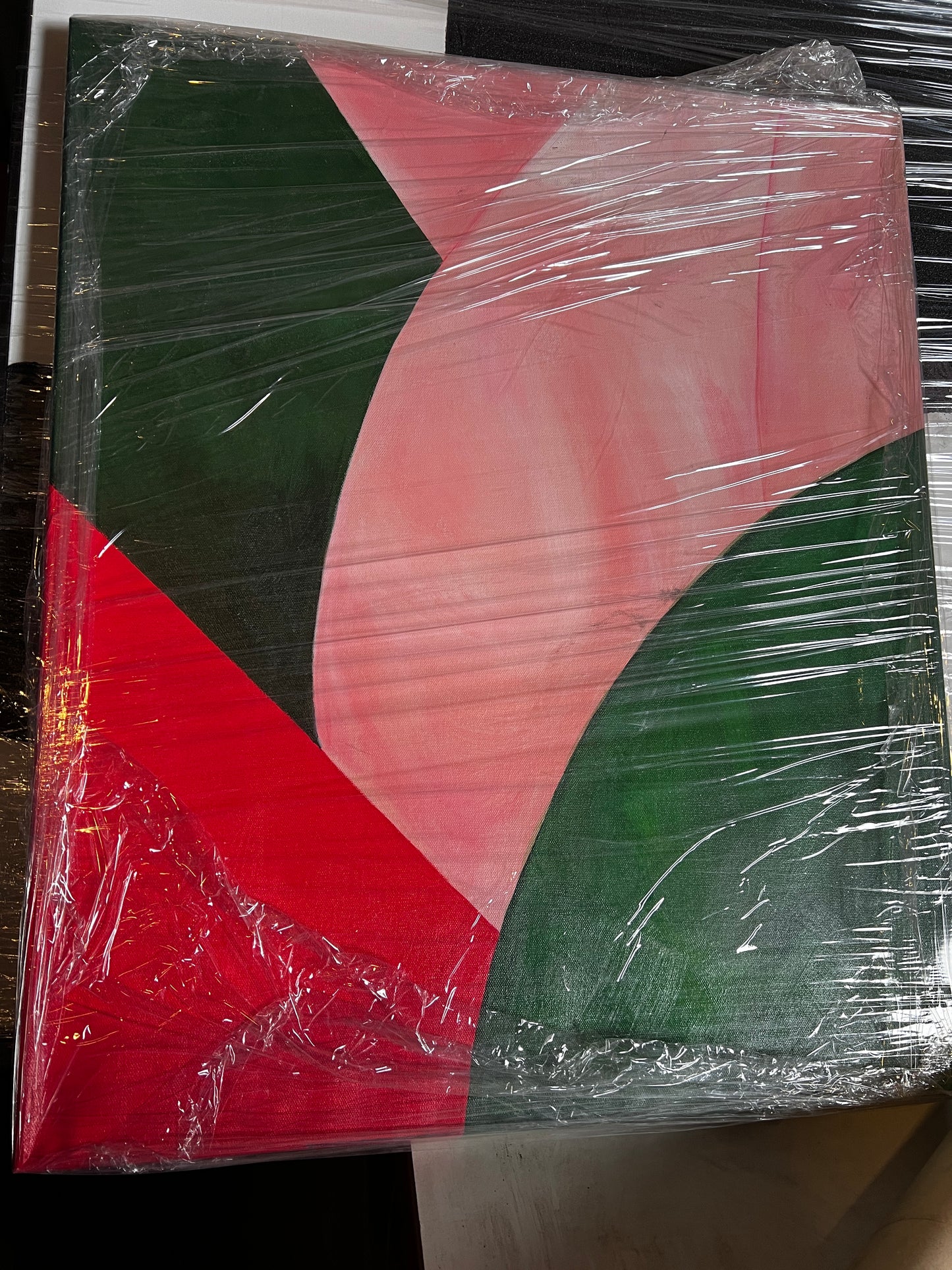 Sarah Crowner Canvas Painting 66x78cm