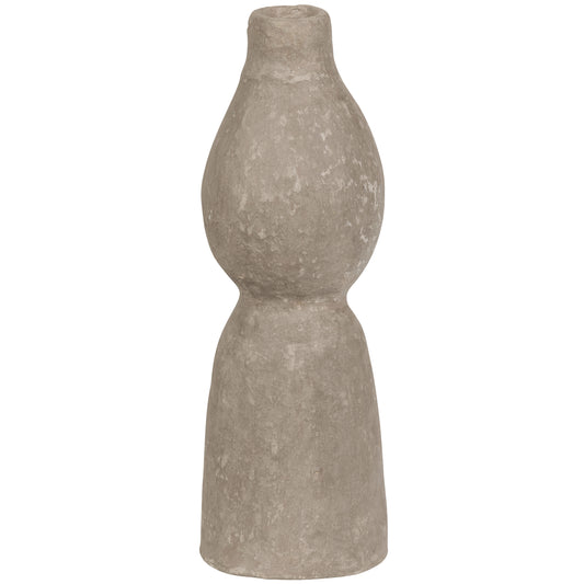 BEPUREHOME Harire vase paper mache clay