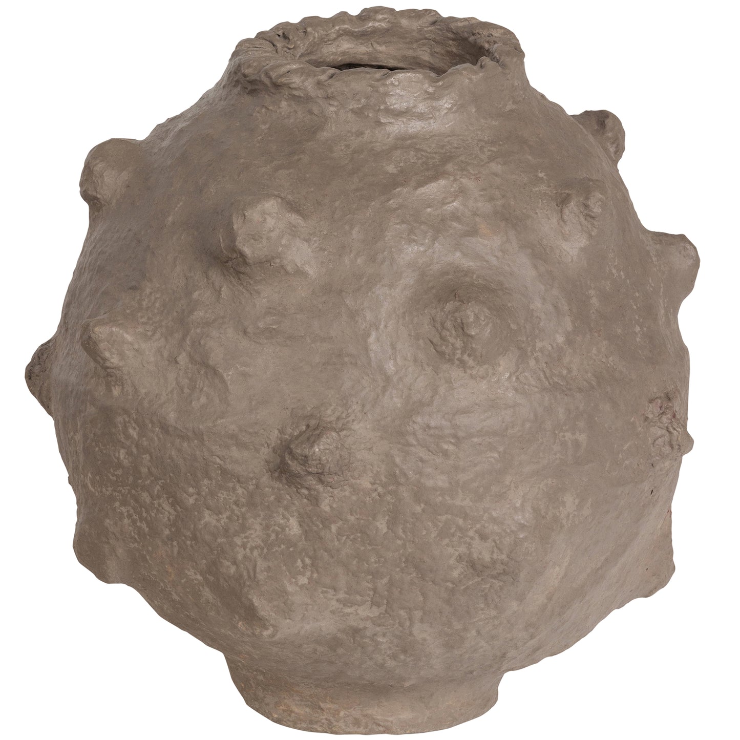 BEPUREHOME Syros deco paper mache grey/brown