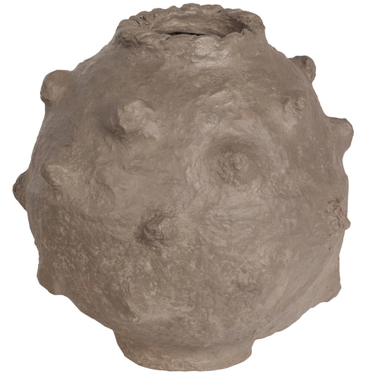 BEPUREHOME Syros deco paper mache grey/brown