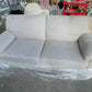 Vangari 2 Seater Sofa, White, 80x190x85cm