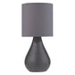 Ceramic Table Lamp - Grey