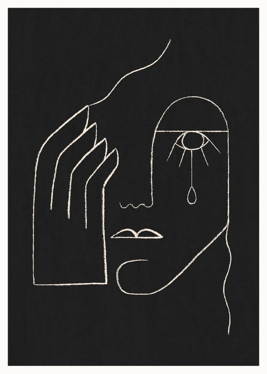 Single Tear, 50x70