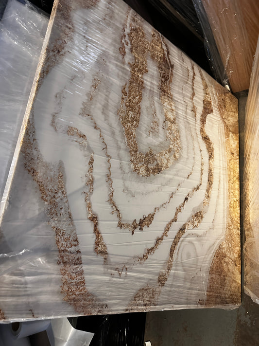 Gold Foil Canvas 2, 92x92cm