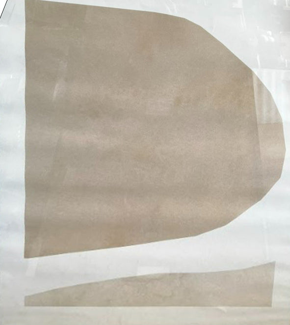 Beige Semi Circle Poster 50 x 70cm