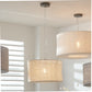 Presley Jute Easy Fit Pendant Ceiling Light 50CM