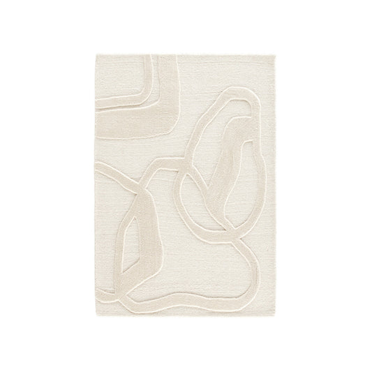 Caila Abstract Wool Rug, 160x230cm