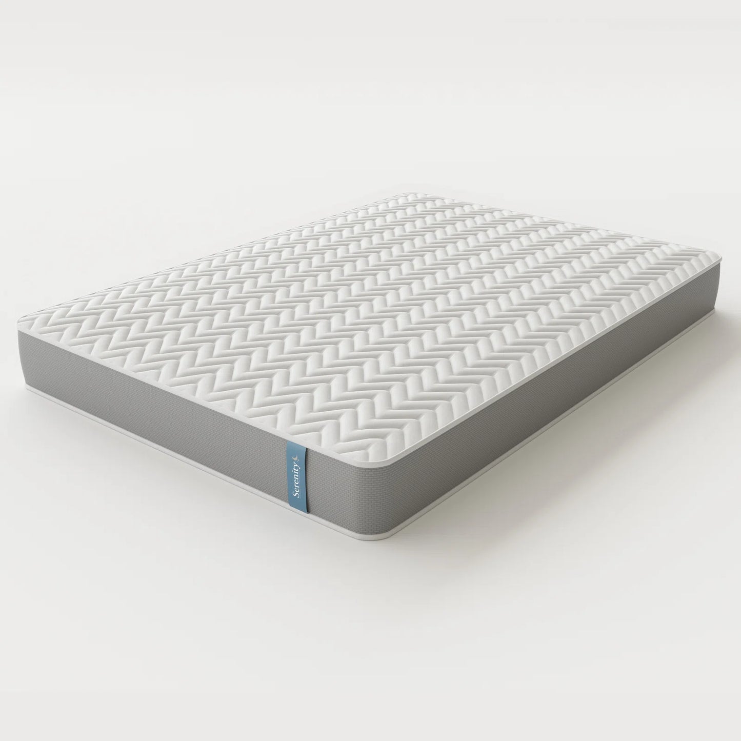Adamine Serenity Coil Spring And Comfort Foam Hybrid Mattress, Double 4'6
