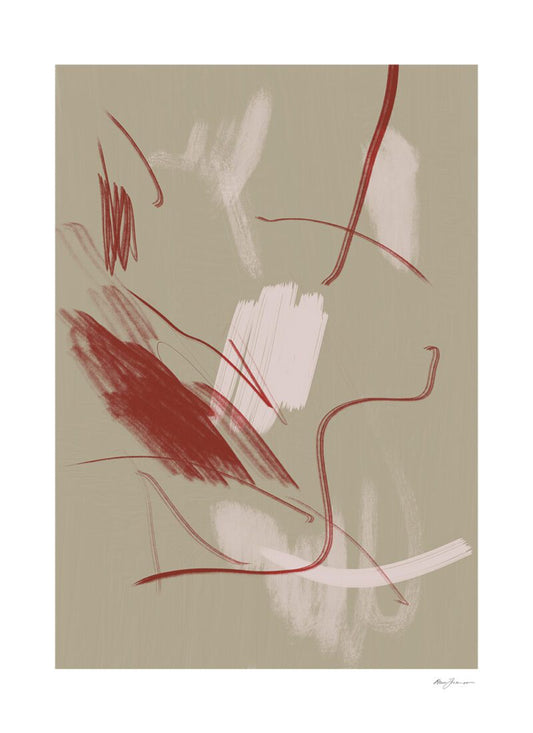 Pink Thoughts  Anna Johansson, 50x70cm