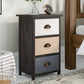 Apus Manufactured Wood Bedside Table, 58.5x35x28.5cm