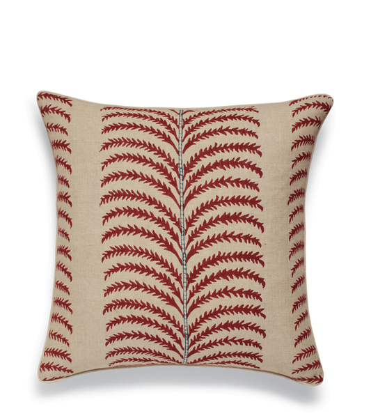 Areca Cushion Cover – Blood Orange