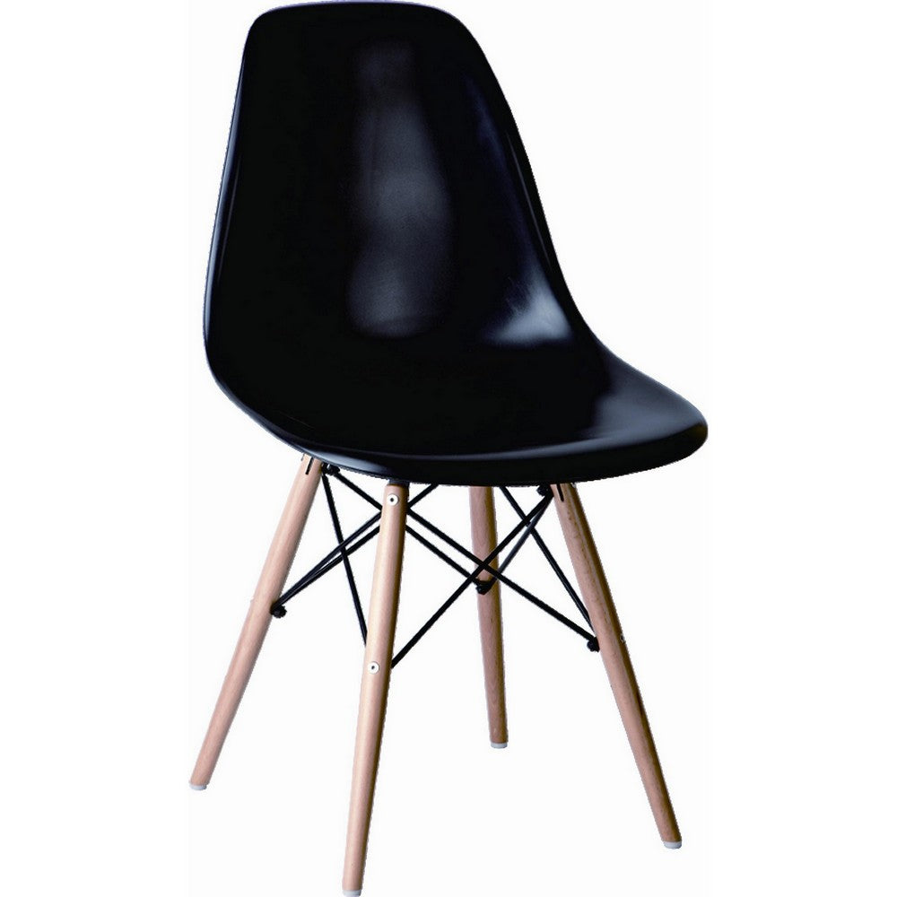 Vitra Black Dining Chair, 45x40x80cm