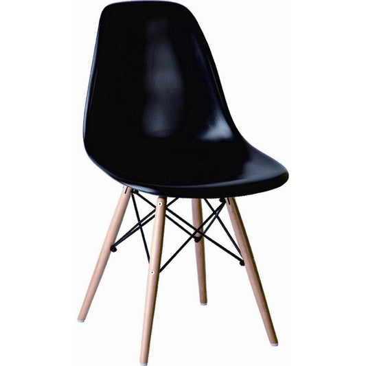 Vitra Black Dining Chair, 45x40x80cm
