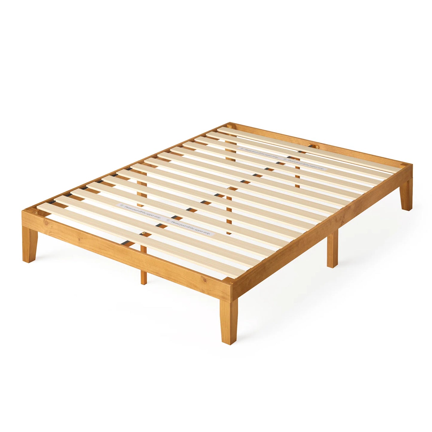 Burg Bed Frame, Rustic Pine Kingsize 5', 150x200cm