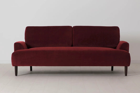 MODEL 05 3 Seater | Burgundy, 200x83x91cm
