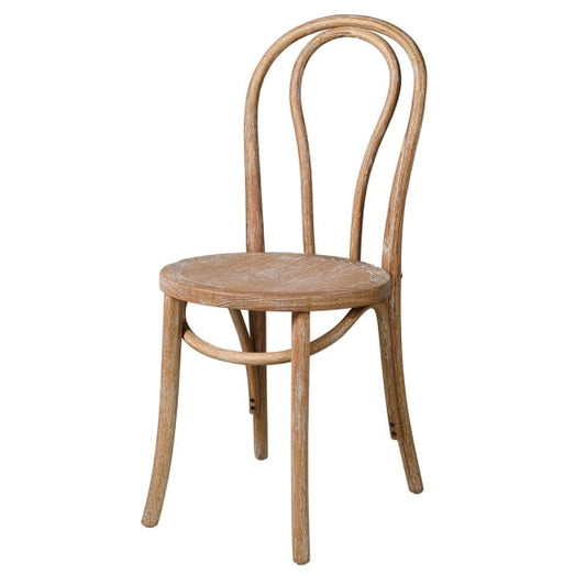 Reclaimed Oak Round Seat Dining Chair