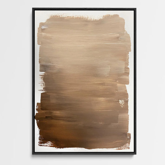 Neutral Shade Framed Canvas, 90x150cm