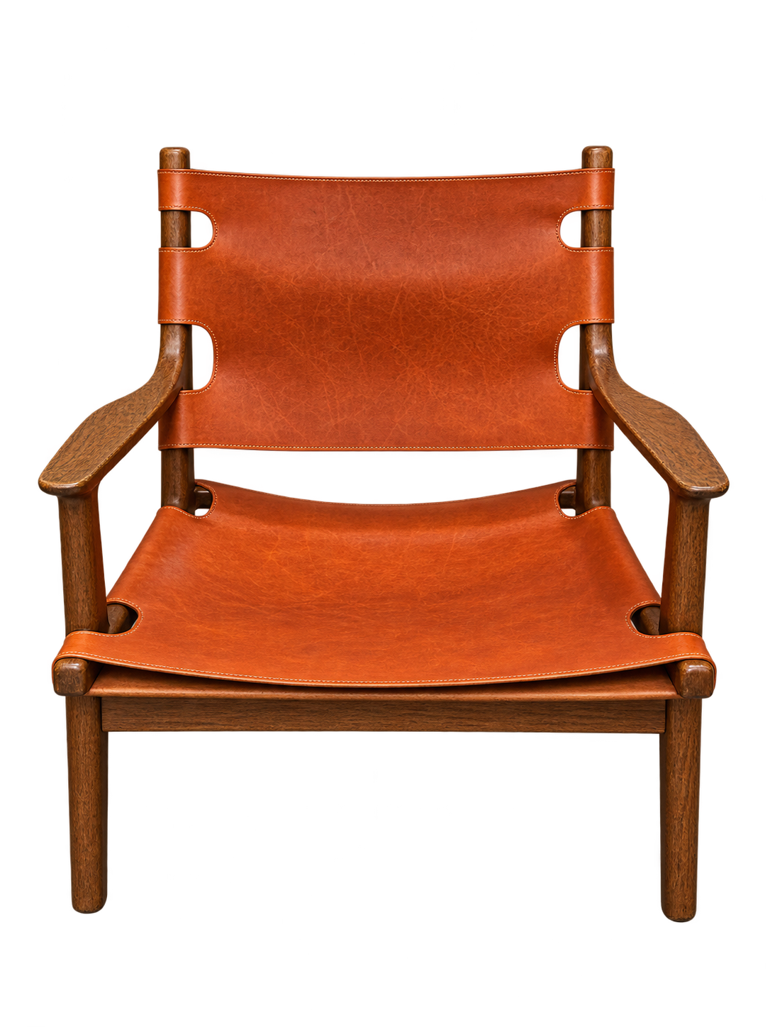 Sagrada Chair, Tan Leather, 74x76x76cm