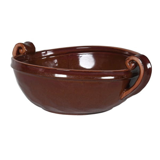 Organic Decor Bowl with Handle
