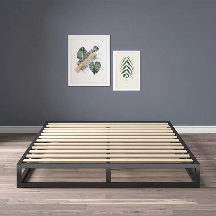 Kingsize (5') Dekker Minimal Metal Bed Frame - 15 cm High