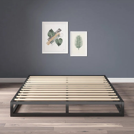 Kingsize (5') Dekker Minimal Metal Bed Frame - 15 cm High