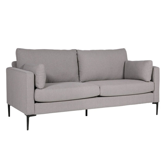 Wren 3 Seater Sofa - Greige, 87.5x190x87.8cm