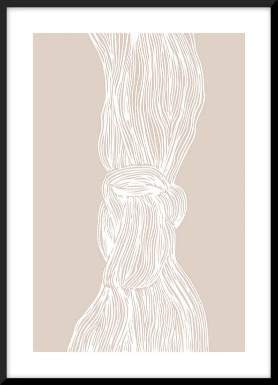 White Flow  70 x 100cm