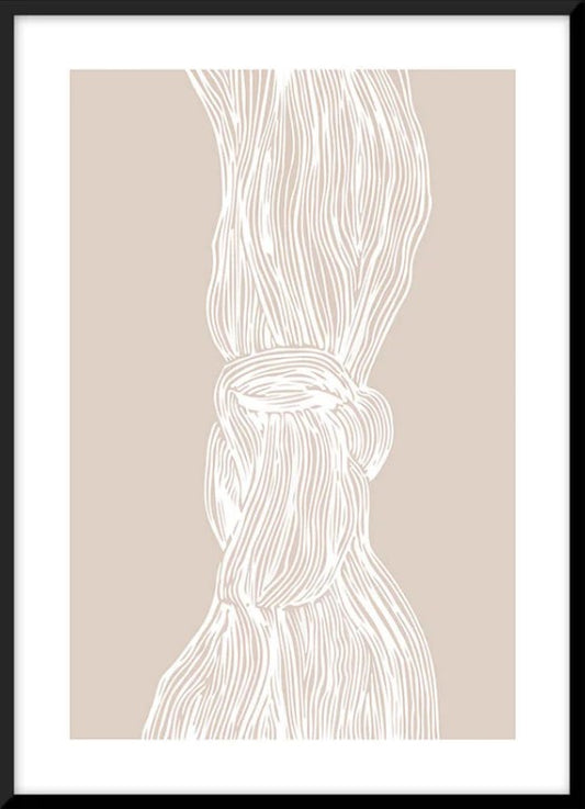 White Flow  70 x 100cm