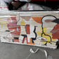 Abstract Faces Canvas 140x80cm