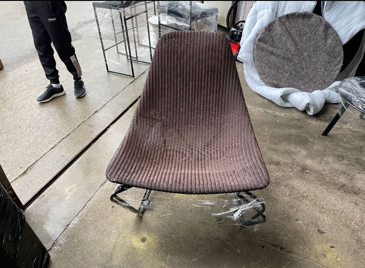 RÅDVIKEN armchair dark brown/black, 79x73x82cm