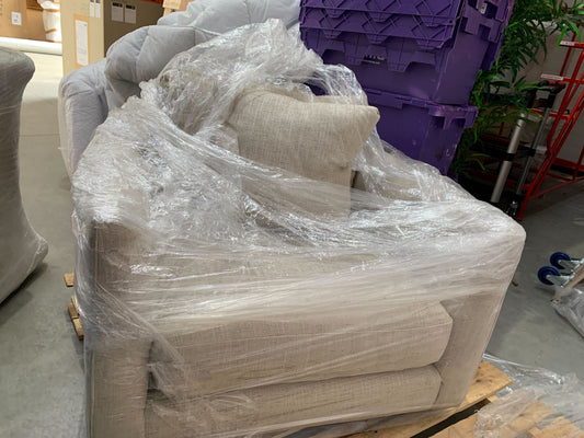 Large Neutral Amrchair, W90 X D88 X H56
