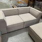 Sofa Model 03 Linen Pumice 4 Pieces, 3 Sofa Shapes Possible