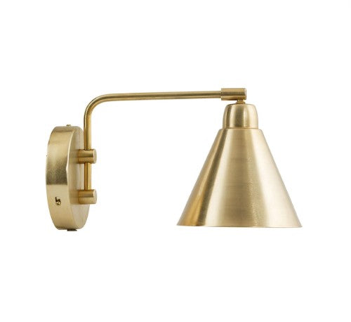 Game Wall Lamp, Brass