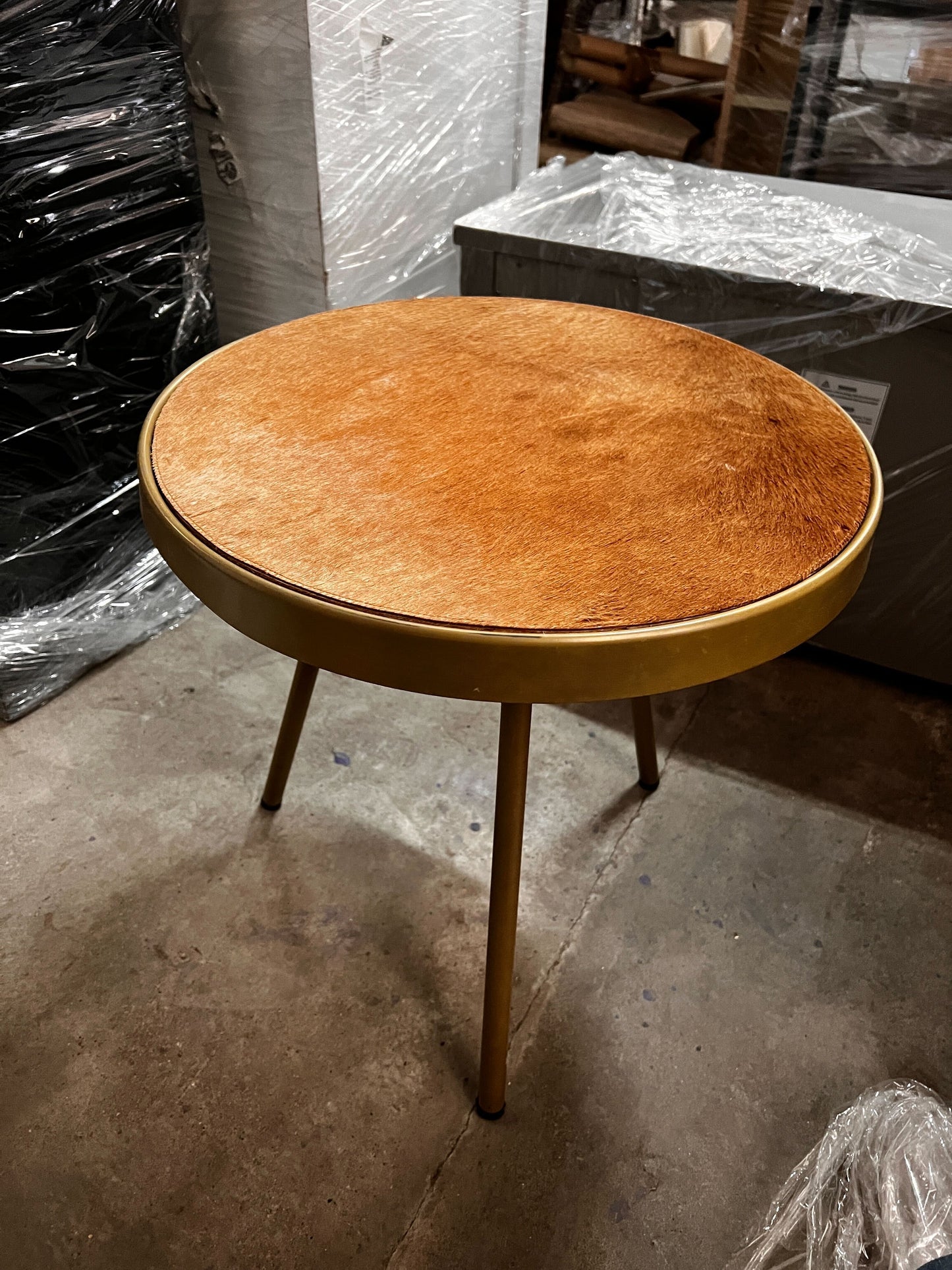 Side Table with fabric top