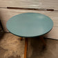 Light Blue Wooden Side Table, 40cm
