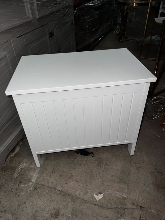 Small Storage Box, White, 55x35x47cm