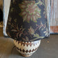 Satre Table Lamp in Stone and Dark Terracotta Glaze