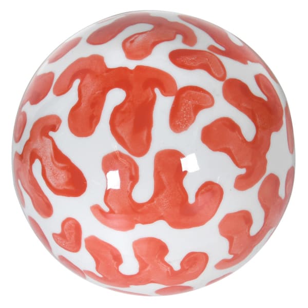 Set of 4 Coral Pattern Balls