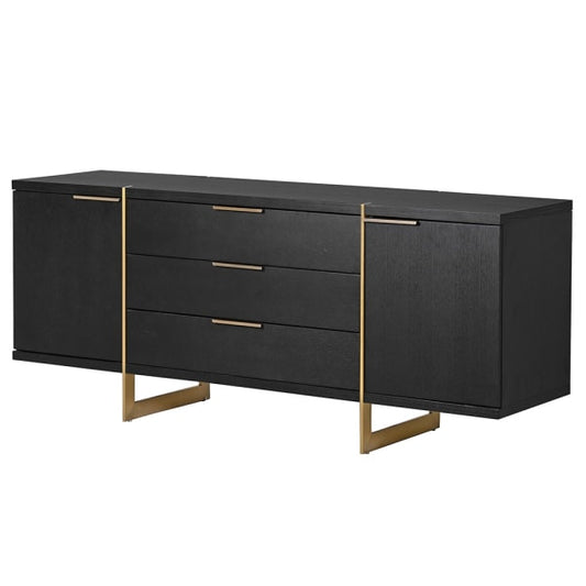 Soho 2 Door 3 Drawer Sideboard, 69x160x45cm