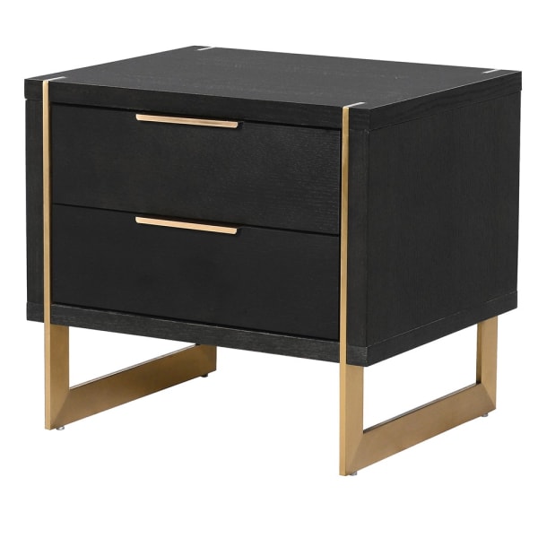 Soho 2 Drawer Bedside, 50x55x45cm