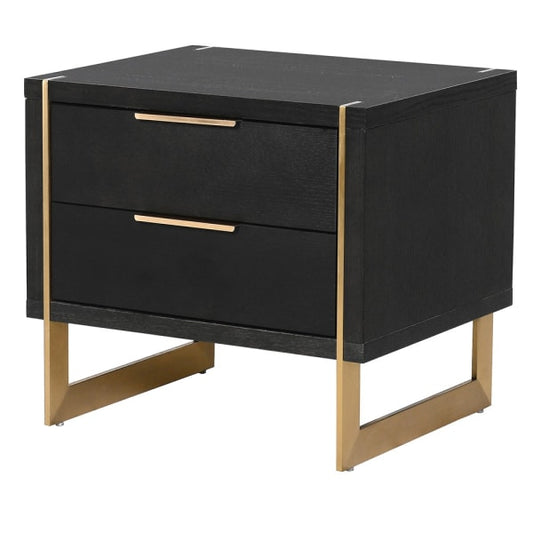 Soho 2 Drawer Bedside, 50x55x45cm