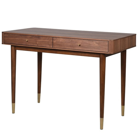 Mid-century 2 Drawer Desk, 80x115x59cm
