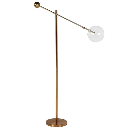 Glass Ball Shade Floor Lamp, 150cm
