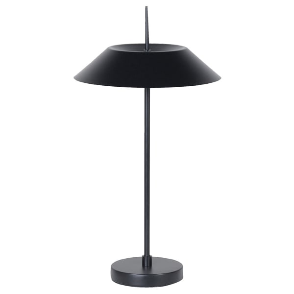 Black Coolie Table Lamp, 55x30cm