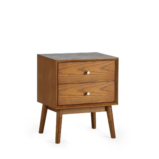 Lowry 2 Drawer Bedside, 61x38x46cm