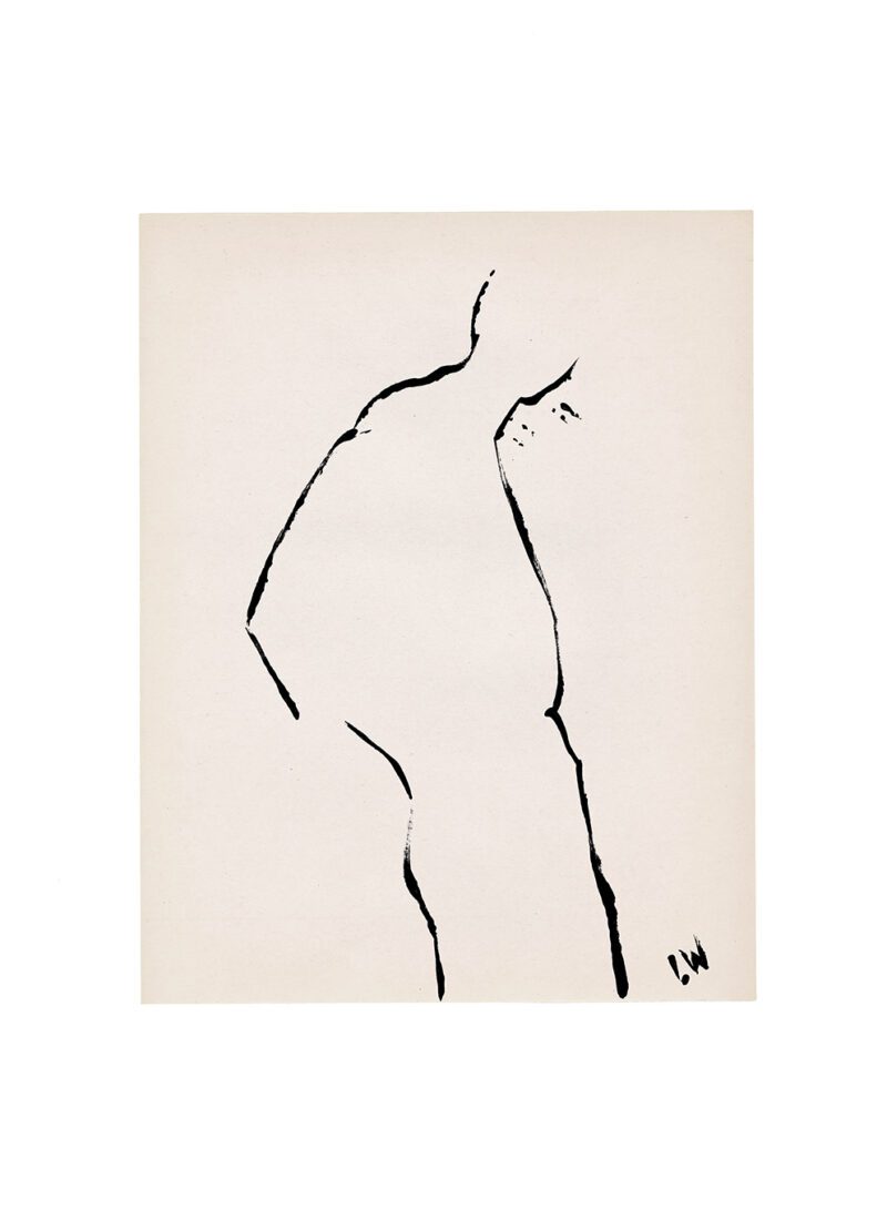 Lena Wigers, Silhouette 01, 50x70cm