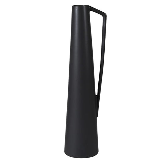 Slim Matt Black Vase