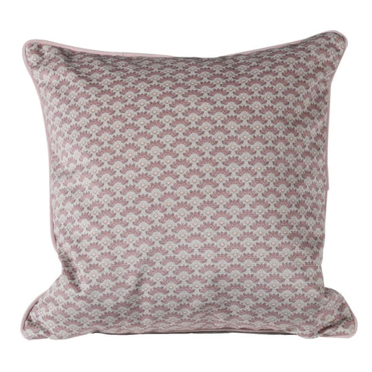 Pink Scallop Cushion Cover