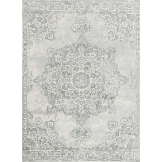 Maxence Power Loom Gray/Ivory Rug 160 x 220cm